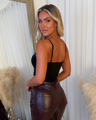 Lucinda Strappy Body Suit- Black