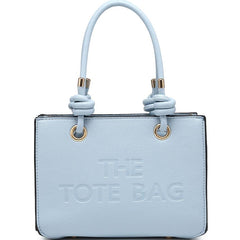 Larissa Small Knot Handle 'The Tote Bag' Design Bag - Baby Blue
