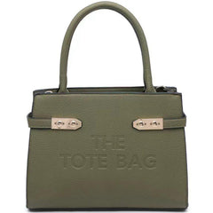 Hanna 'The Tote Bag' Women's Handbag - Khaki Green